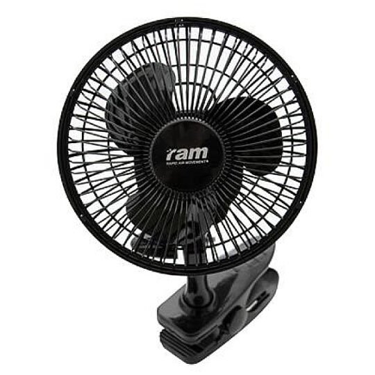 Ventilador Clip RAM Oscilante 15 cm. 15 w