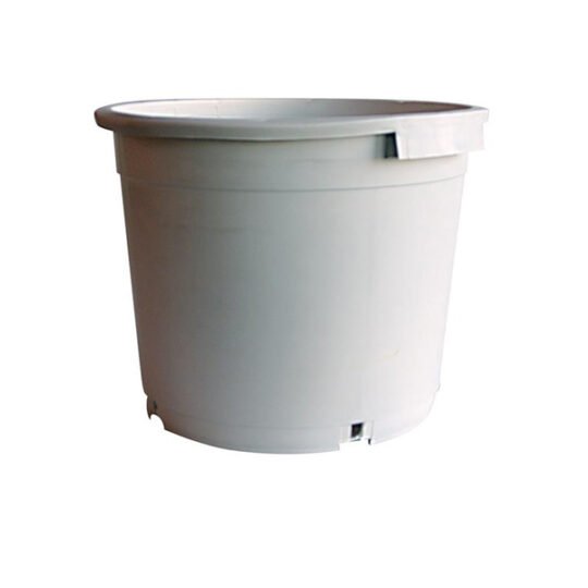 Maceta Redonda Blanca