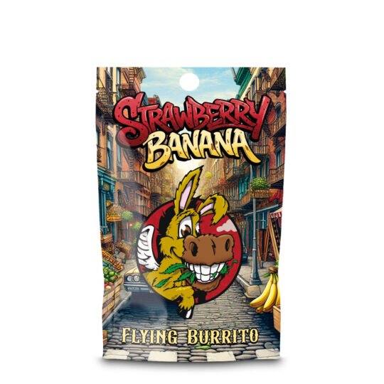 Cbd Hash Flying Burrito Strawberry Banana